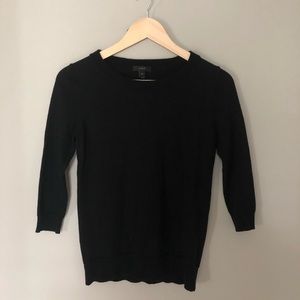 black j crew tippi merino wool sweater